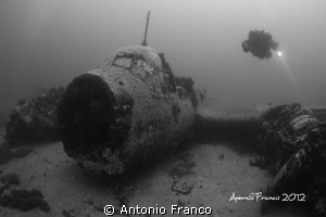 Wreck Junkers 88 II WAR by Antonio Franco 